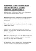 BUNDLE 45 HOUR POST LICENSING EXAM 2026 FINAL EXAM PACK COMPLETE QUESTIONS ANSWERS PASSED A&plus;