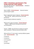 FREC 4 Questions and Answers &lpar;Top Grade Assured&rpar; 2026 Update