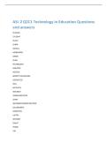 ASL 2 Q2C1 Technology in Education Questions  and answers 