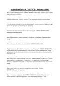 M&M FINAL EXAM QUESTIONS AND ANSWER