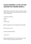 FAC1602 ASSIGNMENT 5 ACTUAL TEST 2026 QUESTIONS WITH ANSWERS GRADED A&plus;