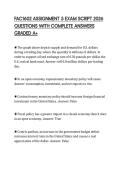 FAC1602 ASSIGNMENT 5 EXAM SCRIPT 2026 QUESTIONS WITH COMPLETE ANSWERS GRADED A&plus;
