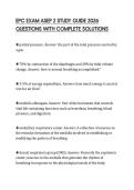 EPC EXAM ASEP 2 STUDY GUIDE 2026 QUESTIONS WITH COMPLETE SOLUTIONS