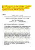 CMN 552 Advanced Psychiatric Nursing &ndash; Module 2 Primary Study Guide &lpar;Anxiety Disorders&comma; DSM 5 Updates&comma; University of South Alabama&rpar;&period;pdf