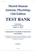 Complete Test Bank - Marieb Human Anatomy & Physiology&comma; 12th Edition &ndash; Katja Hoehn&comma; Lawrence W&period; Haynes&comma; Matthew A&period; Abbott &ndash; ISBN 9780138242732 &lpar;All Chapters Covered 1&ndash;29&rpar;