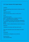 CCC1 Exam 2 Questions With Complete Solutions