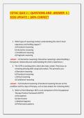 COTAC QUIZ 2 &vert; QUESTIONS AND -ANSWER- S &vert; 2026 UPDATE &vert; 100&percnt; CORRECT