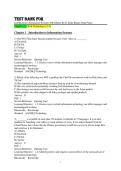 Test Bank for Introduction to Information Systems&comma; 10th Edition &ndash; R&period; Kelly Rainer & Brad Prince &vert; Chapters 1&ndash;14 &vert; 2026 Update