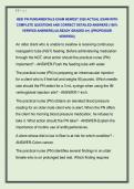 HESI PN FUNDAMENTALS EXAM NEWEST 2026 ACTUAL EXAM WITH  COMPLETE QUESTIONS AND CORRECT DETAILED ANSWERS &lpar;100&percnt;  VERIFIED ANSWERS&rpar; &vert;ALREADY GRADED A&plus;&vert; &vert;&vert;PROFESSOR  VERIFIED&vert;&vert;