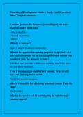 Professional Development Exam 1&colon; Study Guide Questions With Complete Solutions