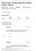 Module 4 Exam Study Guide 2026&sol;2027 &ndash; Cognitive Development&comma; Piaget and Vygotsky Review