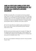 AMB 100 EPICCARE AMBULATORY EPIC SYSTEMS UPDATED COMPREHENSIVE TEST PAPER 2026 COMPLETE ANSWERS ACCURATE