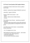 FCCN level 1 Exam Questions With Complete Solutions