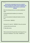 TAM CARD FINAL EXAM NEWEST 2026 ACTUAL EXAM WITH  COMPLETE QUESTIONS AND CORRECT DETAILED ANSWERS &lpar;100&percnt;  VERIFIED ANSWERS&rpar; &vert;ALREADY GRADED A&plus;&vert; &vert;&vert;PROFESSOR  VERIFIED&vert;&vert; 