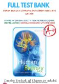 Test Bank &mdash; Human Biology&colon; Concepts and Current Issues&comma; 8th Edition &mdash; Michael D&period; Johnson &mdash; ISBN 9780134042435