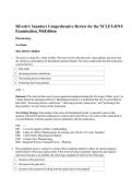 Saunders Comprehensive Review for the NCLEX-RN&reg; Examination&comma; 9th Edition &ndash; Complete Verified Test &vert; 2026 Update