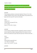 ATI Dosage Calculation &ndash; Critical Care &lpar;5 Versions Bundled  Together &vert; Questions and Verified Answers&vert;100&percnt; Correct&vert; &lpar;2026&sol;  2027 Updates&rpar; - Grade A&plus; 