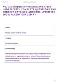 WGU C720 Complete OA Prep Guide EXAM LATEST  UPDATE WITH COMPLETE QUESTIONS AND  CORRECT DETAILED ANSWERS VERIFIED  100&percnt; ALREDY GRADED A&plus;  