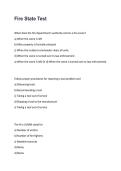 Fire State Test &ndash; Converted Questions & Answers &vert; 2026 Update