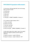 PHYS 284 CH&period;5 questions with answers