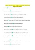 PSCH 242 Exam Questions and Verified Answers&sol;Accurate Solutions