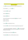 PSCH 242 EXAM 2 &lpar;UIC&rpar; Exam Questions and Verified Answers&sol;Accurate Solutions