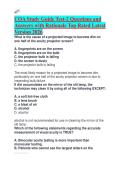 COA Study Guide Test-2 Questions and Answers with Rationale Top Rated Latest Version 2026&period;