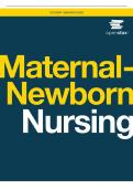 Maternal-Newborn Nursing Instructor Answer Guide &lpar;2026&rpar; Graded A&plus;
