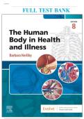 Test Bank For Human Body in Health and Illness &ndash; 8th Edition by Barbara Herlihy latest 2026 stuvia