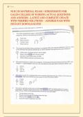 NUR 230 MATERNAL EXAM 1 SCREENSHOTS FOR  GALEN COLLEGE OF NURSING ACTUAL QUESTIONS  AND ANSWERS - LATEST AND COMPLETE UPDATE  WITH VERIFIED SOLUTIONS &ndash; ASSURED PASS WITH  INSTANT DOWNLOAD PDF&period; 