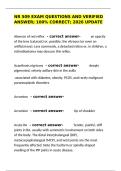 NR 509 Exam questions and verified answer&semi; 100- correct&semi; 2026 update&period;