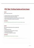 IFSTA 7 Block 1 Test Review Questions and Correct Answers&period;