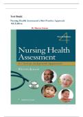 Test Bank- Nursing Health Assessment a Best Practice Approach 4th Edition &lpar; Sharon Jensen&comma;2026&rpar;