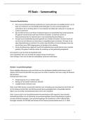 WFT PE Basis Samenvatting