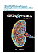 TEST BANK FOR Exploring Anatomy & Physiology In The Laboratory 4th Edition Author&colon; Erin C&period; Amerman &vert;&vert; All Chapters 1-29&vert;&vert; Newest Edition