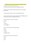 RBT Training Exam Questions and Answers&vert; New Update 