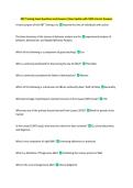 RBT Training Exam Questions and Answers&vert; New Update