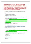 MEDICAL REVIEW OFFICER &lpar;mro&rpar; EXAMs package  ACTUAL QUESTIONS AND ANSWERS - LATEST AND COMPLETE UPDATE WITH VERIFIED SOLUTIONS &ndash; ASSURED PASS WITH INSTANT DOWNLOAD PDF&period;