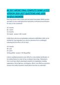 AK DOT NRCME FINAL COMPLETE EXAM LATEST VERSION 2026-2027 QUESTIONS AND 100- Verified ANSWERS&period;pdf