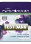 Lehne&rsquo;s Pharmacotherapeutics for Advanced Practice Providers Test Bank &lpar;First Edition&rpar; &mdash; Rosenthal & Burchum &mdash; 2026 Updated &bull; 100&percnt; Exam Prep Guarantee