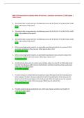 MATH 120 Introduction to Statistics Week 8 Final Exam &vert; Questions and Answers &vert; 2026 Update &vert; 100&percnt; Correct&period;