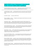 WGU D075 Unit 3 Module 5 Questions Fully Solved 2025-2026 Updated&period;