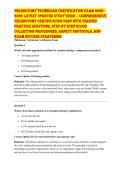 PHLEBOTOMY CERTIFICATION 2026 &vert; FULL-LENGTH PRACTICE EXAMS & FINAL REVIEW