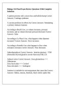 Biology 224 Final Exam Review Questions With Complete Solutions