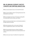 BIBL 410 ABRAHAM COVENANT CHART KEY CONCEPTS AND SCRIPTURAL INSIGHTS 2026