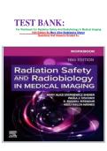        TEST BANK&colon;  For Workbook For Radiation Safety And Radiobiology In Medical Imaging 10th Edition By Mary Alice Statkiewicz Sherer  Questions And Answers Graded A&plus;&period;