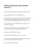 F80 Exam Questions with Complete Solutions