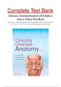 Test Bank for Moore&rsquo;s Clinically Oriented Anatomy &ndash; 8th Edition &lpar;Keith L&period; Moore&comma; Arthur F&period; Dalley  & Anne M&period; R&period; Agur&rpar; &vert; Clinical Anatomy Exam Prep 2025&sol;2026