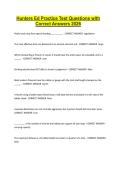 Hunters Ed Practice Test Questions with Correct Answers 2026