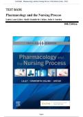 Test Bank for Pharmacology and the Nursing Process &ndash; 10th Edition &lpar;Linda L&period; Lilley & Shelly Rainforth&rpar; &vert; Nursing Pharmacology Exam Prep 2025&sol;2026